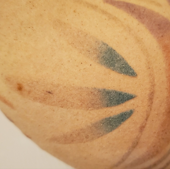 Handmade Vintage Double Wedding Chamber Sand Signed Aztec Indian Western Vase - Picture 10 of 11